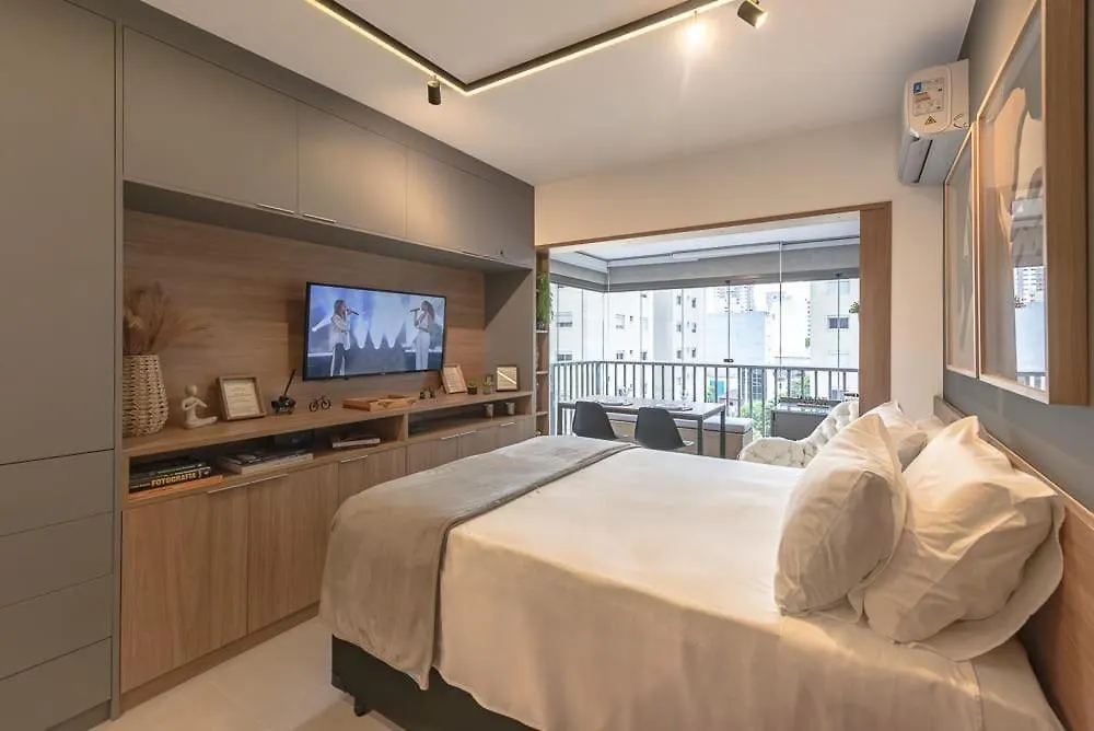 Apartment Studio Moema Spazio Di Casa Oj 614 Jurupis Sao Paulo